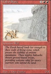 Wall of Stone (3ED-U)