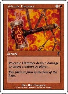 Volcanic Hammer (7ED-C)