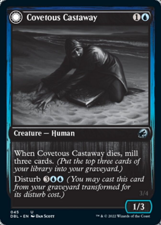 Covetous Castaway // Ghostly Castigator [