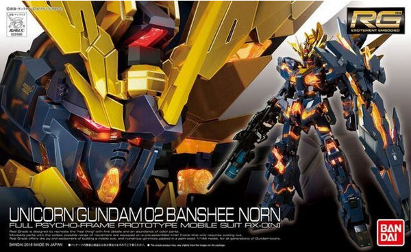 1/144 (RG): Gundam UC - #027 RX-0[N] Unicorn Gundam 02 Banshee Norn Full Psycho-Frame Prototype Mobile Suit