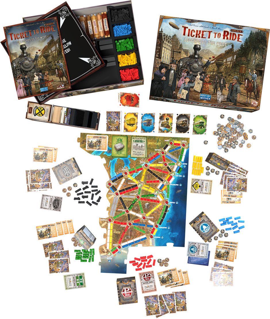 Ticket to Ride: Legacy - Legends of the West