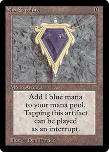 Mox Sapphire (LEB-R)
