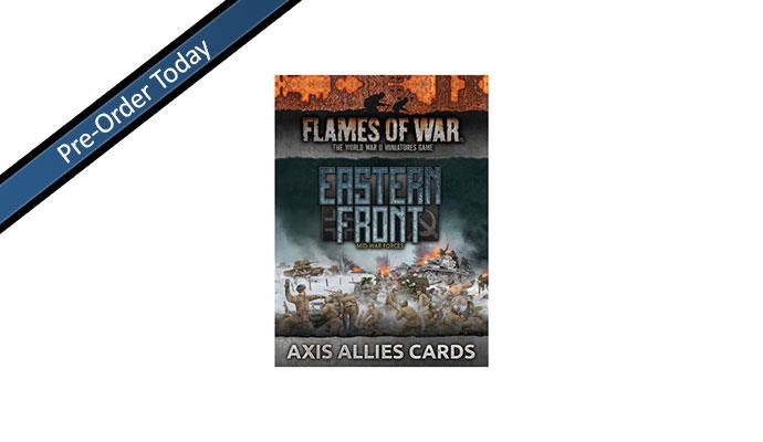 Flames of War: WWII: Unit and Command Cards (FW257-ACB) - Eastern Front, Axis Allies