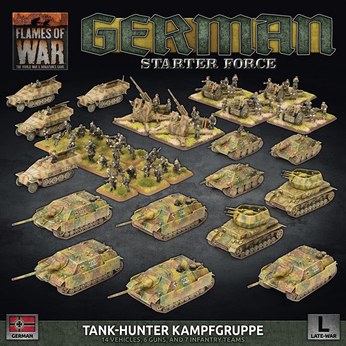 Flames of War: WWII: German (GEAB20) - Starter Force: Tank-Hunter Kampfgruppe (Late)