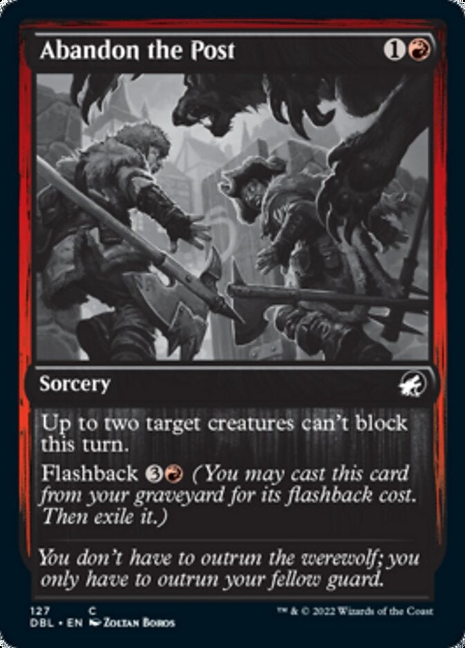 Abandon the Post [#127] (DBL-C)