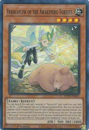 Vernuslyph of the Awakening Forests (POTE-EN017)