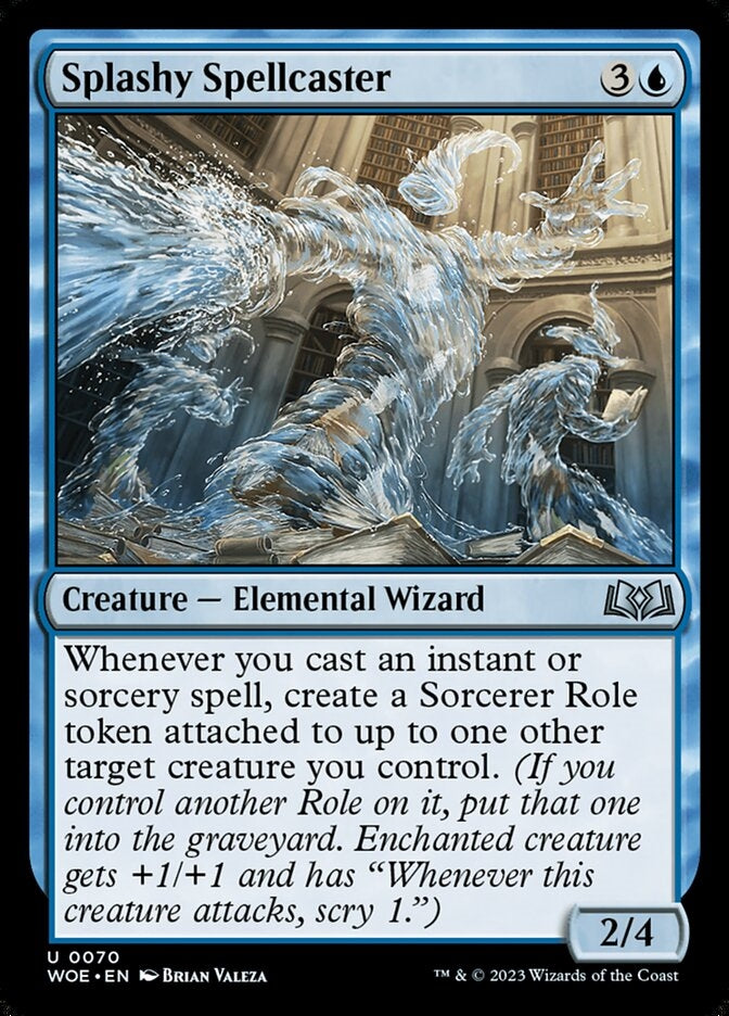 Splashy Spellcaster [#0070] (WOE-U)