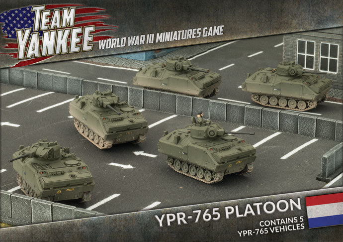 Flames of War: Team Yankee WW3: Dutch (TDBX02) - YPR-765 Platoon