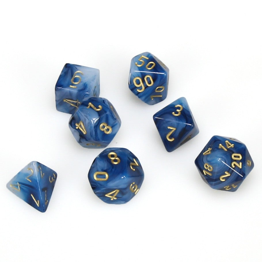 CHX27489: Phantom - Poly Set Teal w/gold (7)