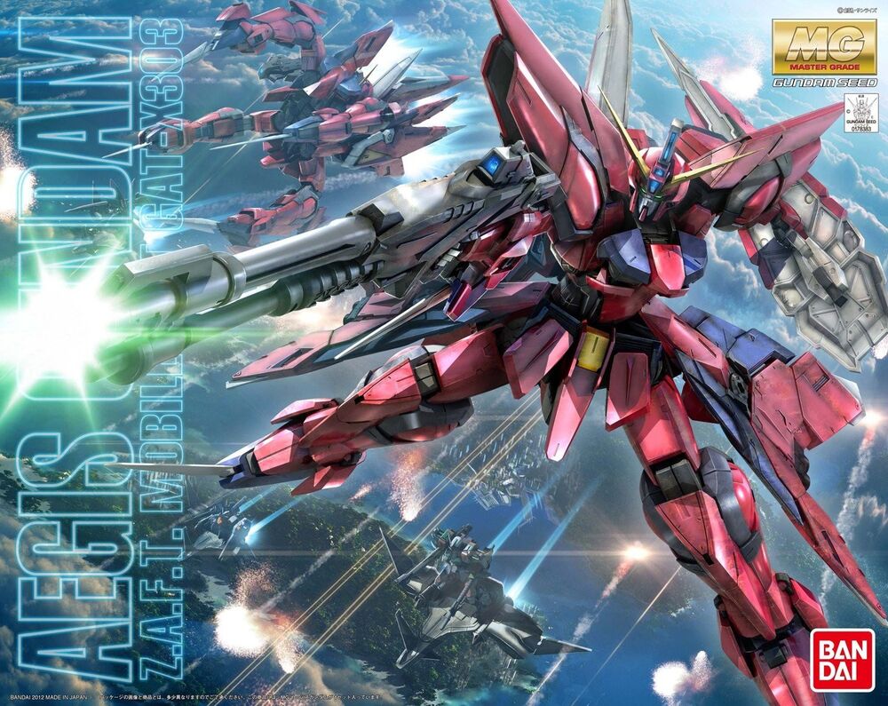 1/100 (MG): Gundam SEED - #161 GAT-X303 Aegis Gundam Z.A.F.T. Mobile Suit GAT-X303