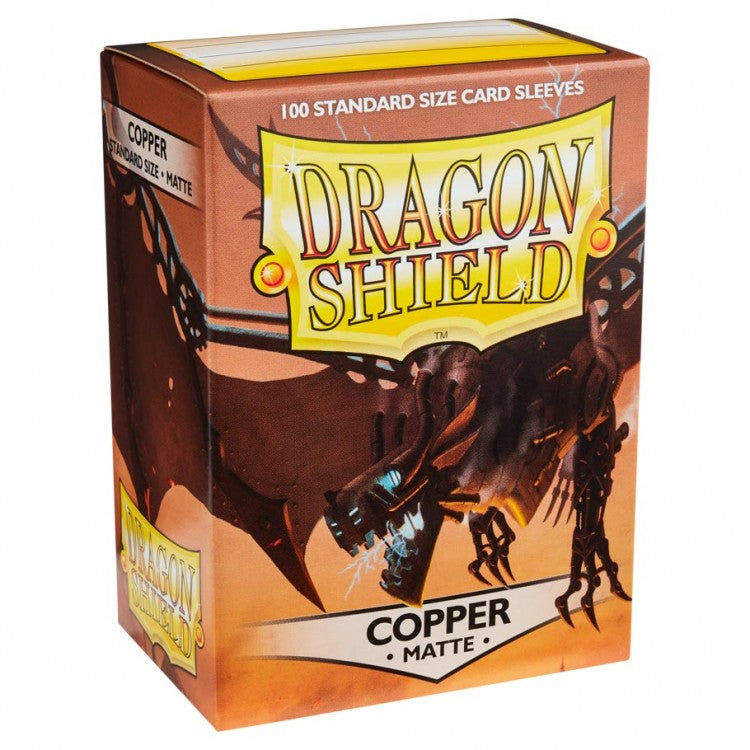 Dragon Shield: Standard - Matte: Copper 100 Count