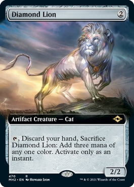 Diamond Lion [#470 Extended Art] (MH2-R)