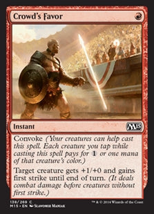 Crowd's Favor (M15-C)
