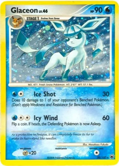 Glaceon (20/100) Deck Exclusives Light Play