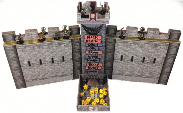 Castle Keep RPG: Dice Tower and DM Screen Combo