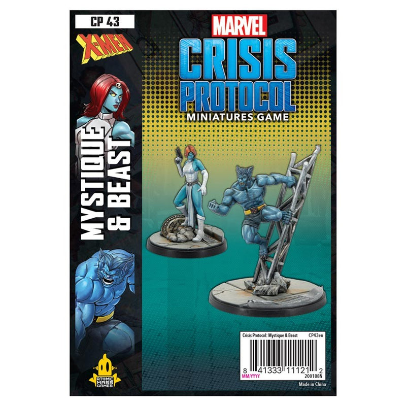 Marvel: Crisis Protocol (CP43) - Character Pack: Mystique & Beast