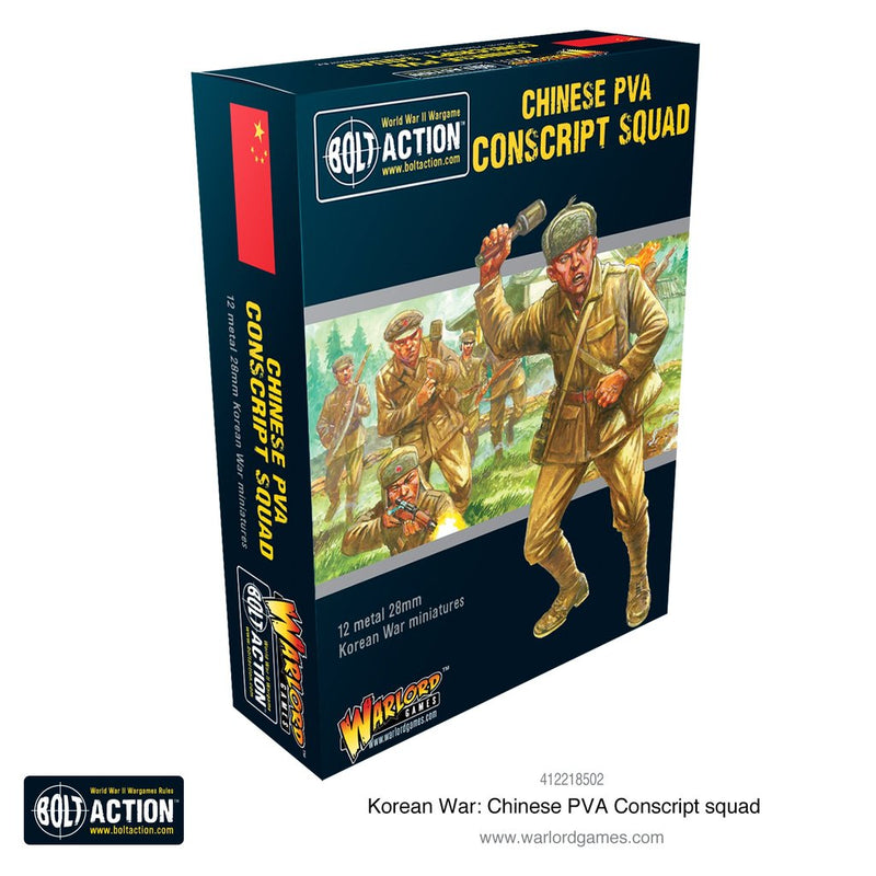 Bolt Action: Chinese PVA Conscript Squad