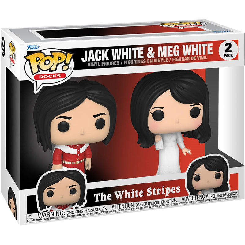 POP Figure Box Set: The White Stripes - Jack & Meg White (2 Pack)