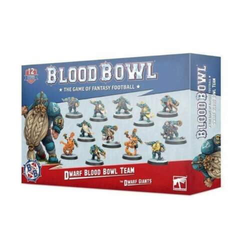 Blood Bowl: Second Season Edition - Team: Dwarf - The Dwarf Giants