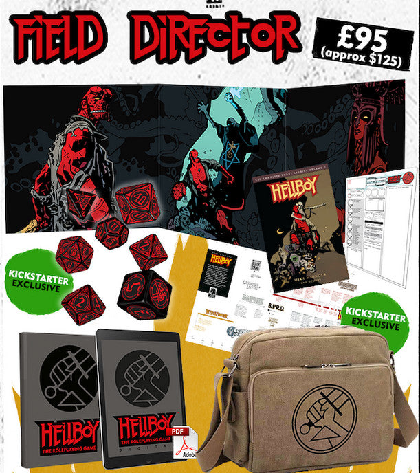 D&D 5E OGL: Hellboy RPG: The Roleplaying Game - KickStarter Field Director