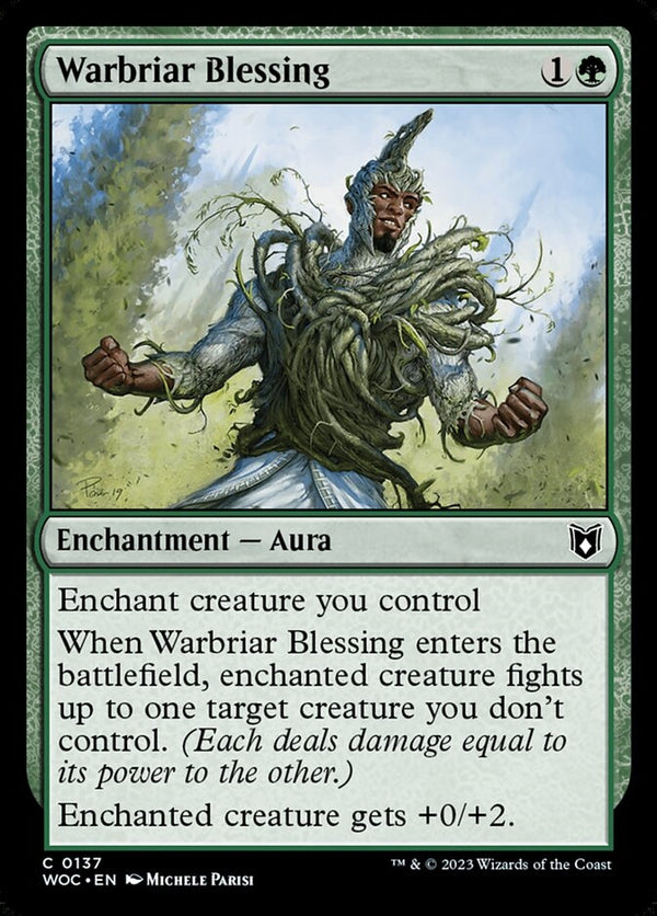 Warbriar Blessing [#0137 Reprints] (WOC-C)