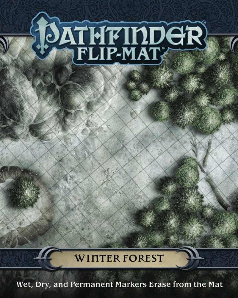 Pathfinder Flip-Mat: Winter Forest