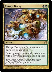 Abrupt Decay (RTR-R)