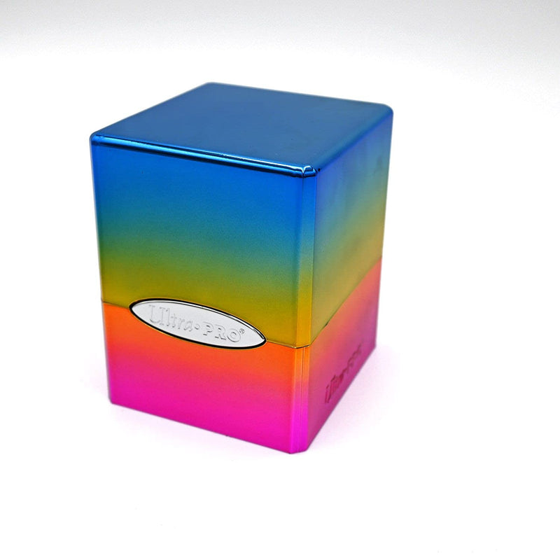 Ultra-PRO: Satin Cube Deck Box - Hi-Gloss: Rainbow