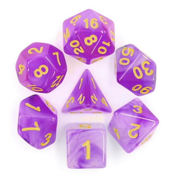 HDK-03: Milky - Purple Poly Set (7)
