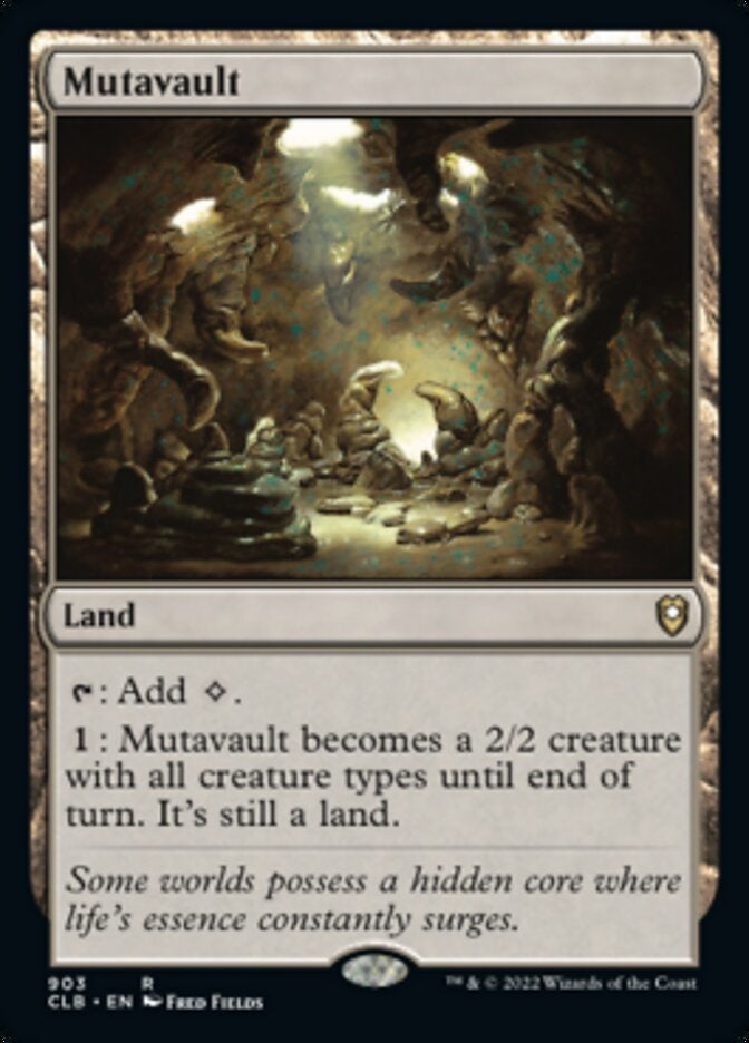 Mutavault [#903 Commander Decks] (CLB-R)