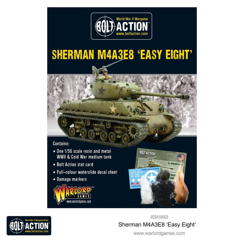 Bolt Action: Sherman M4A3E8 "Easy Eight"