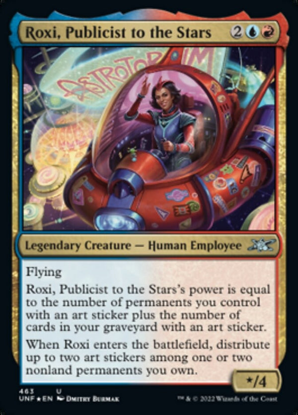 Roxi, Publicist to the Stars [#463 Galaxy Foil] (UNF-U)