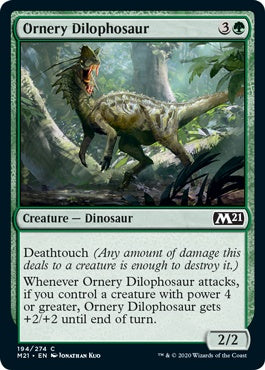 Ornery Dilophosaur (M21-C)