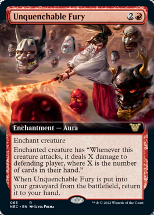 Unquenchable Fury [#63 Extended Art] (NEC-R)