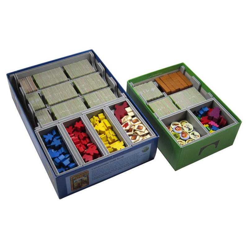 Folded Space: Box Insert - Carcassonne and Expansions