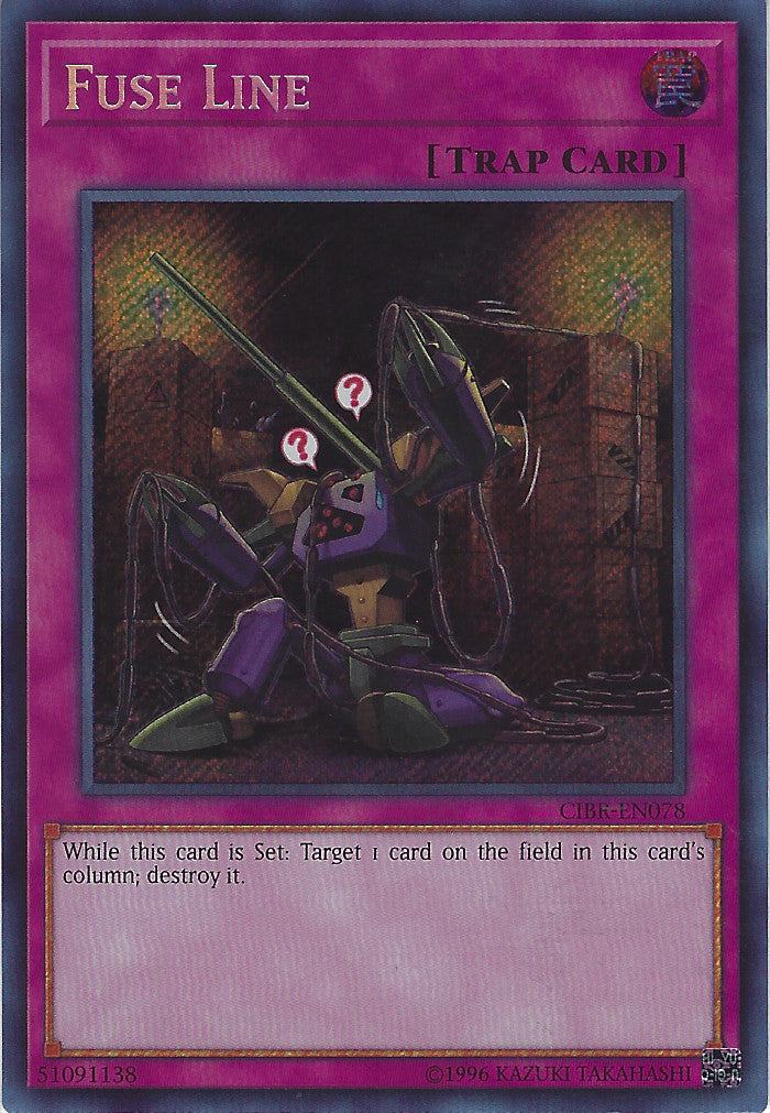 Fuse Line (CIBR-EN078) Secret Rare - Near Mint Unlimited