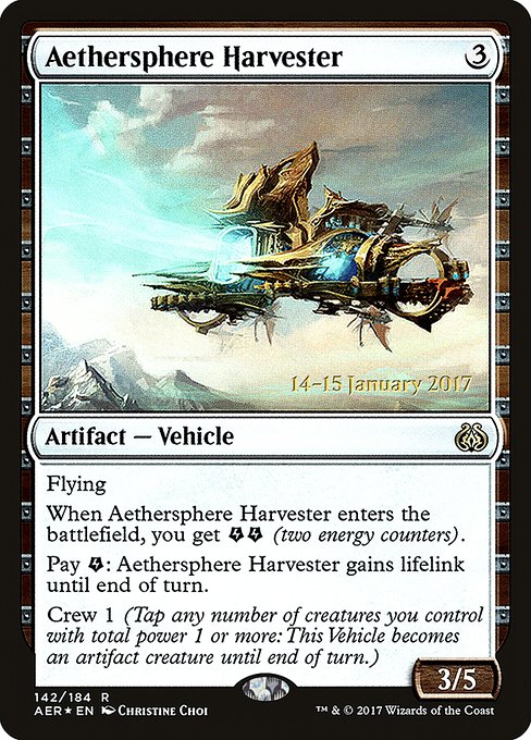 Aethersphere Harvester (AER-R-PRE)