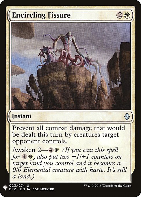 Encircling Fissure [Mystery Booster #0092] (BFZ-U)