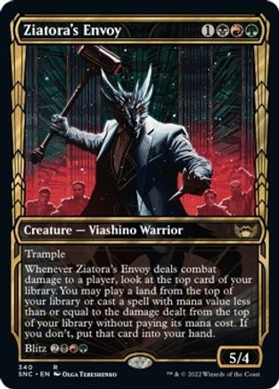 Ziatora's Envoy [#340 Showcase] (SNC-R-FOIL)