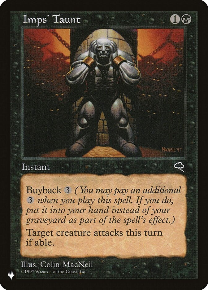 Imps' Taunt (TMP-U-LIST)