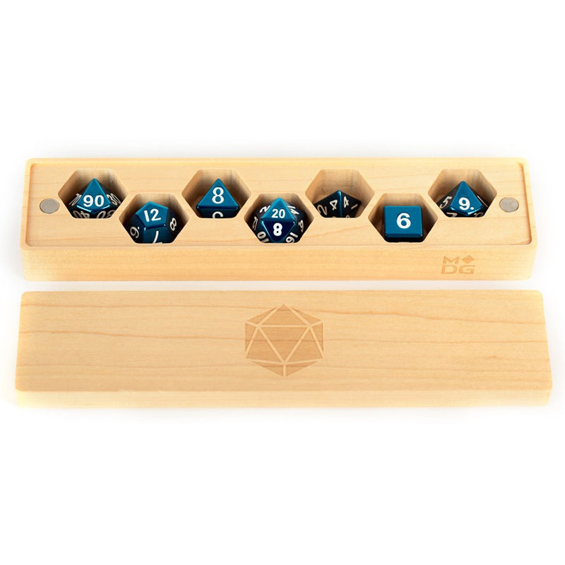 MDG: Dice Case - Wooden Vault: Maple