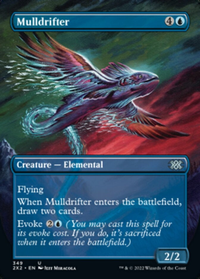 Mulldrifter [#349 Alternate-Art Borderless] (2X2-U)