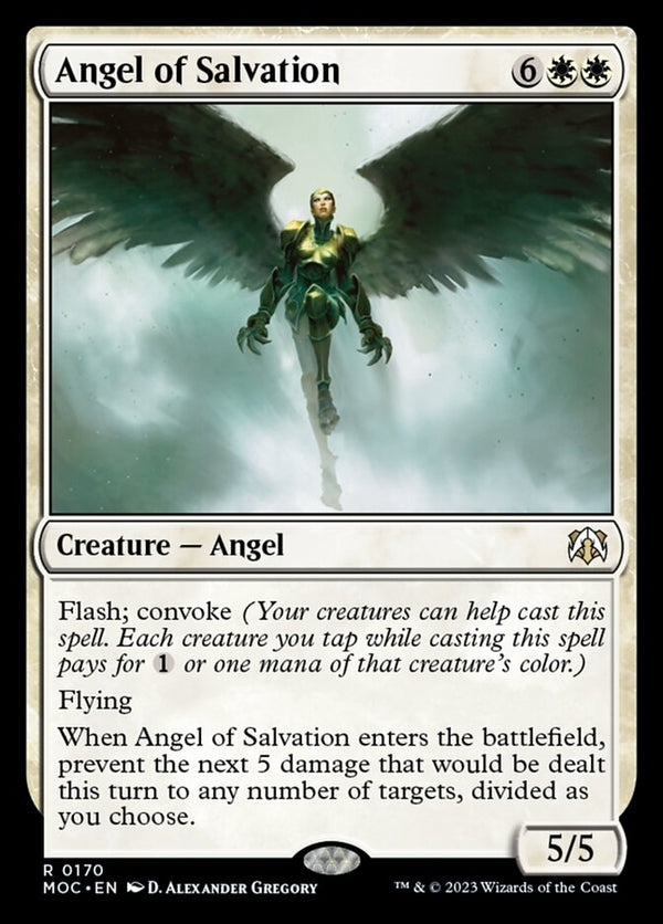 Angel of Salvation [#0170 Reprint] (MOC-R)
