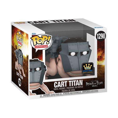 POP Figure (6 Inch): Attack on Titan #1290 - Cart Titan (Specialty Series)