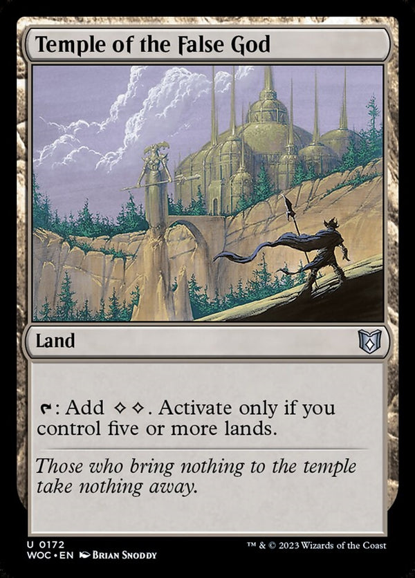 Temple of the False God [#0172 Reprints] (WOC-U)