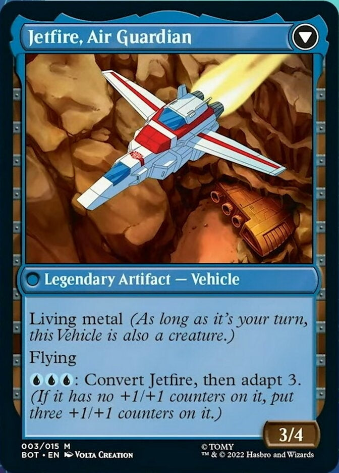 Jetfire, Ingenious Scientist // Jetfire, Air Guardian (BOT-M)