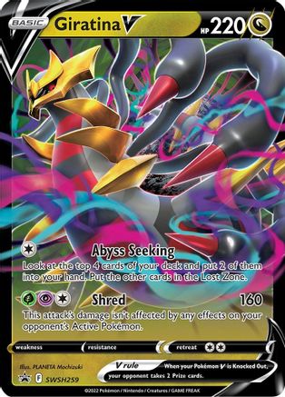 Giratina V - SWSH259 (SWSH:PR) Promo - Near Mint Holofoil