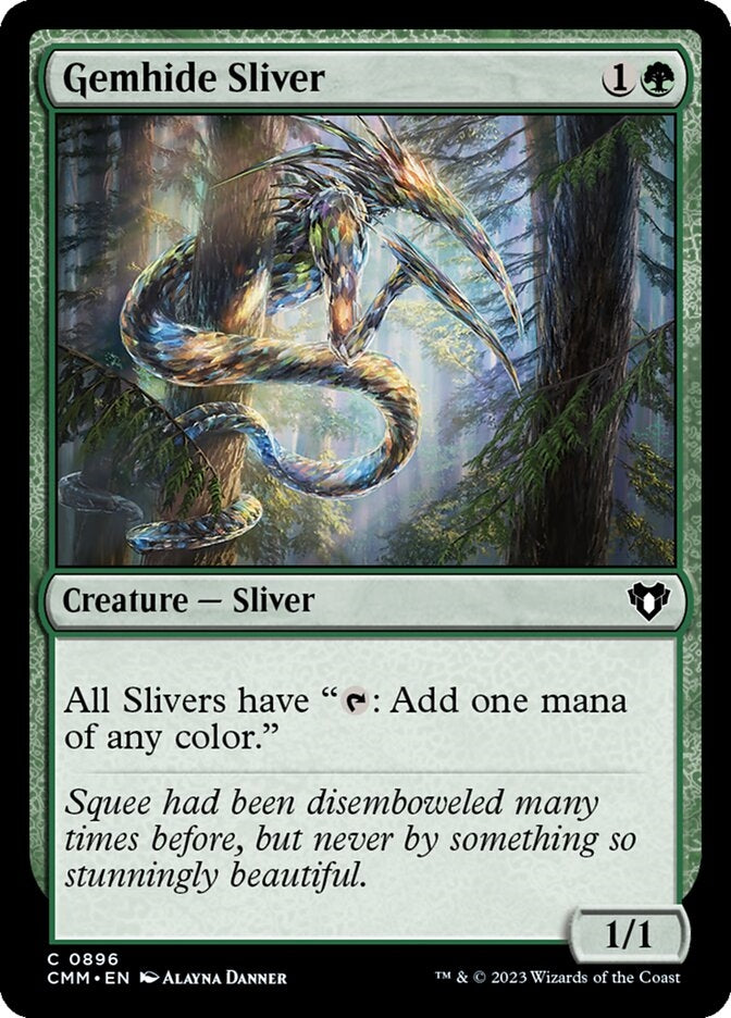Gemhide Sliver [#0896 Reprints] (CMM-C)