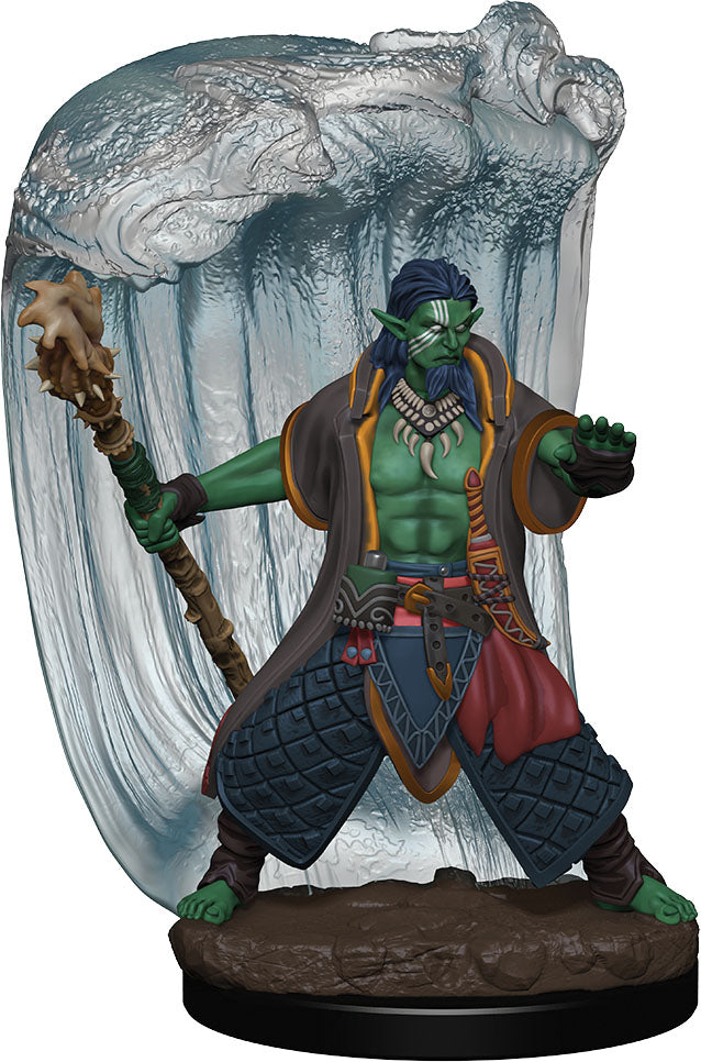 D&D Miniatures: Icons of the Realms - Premium Figure: Wave 06 - Water Genasi Druid Male