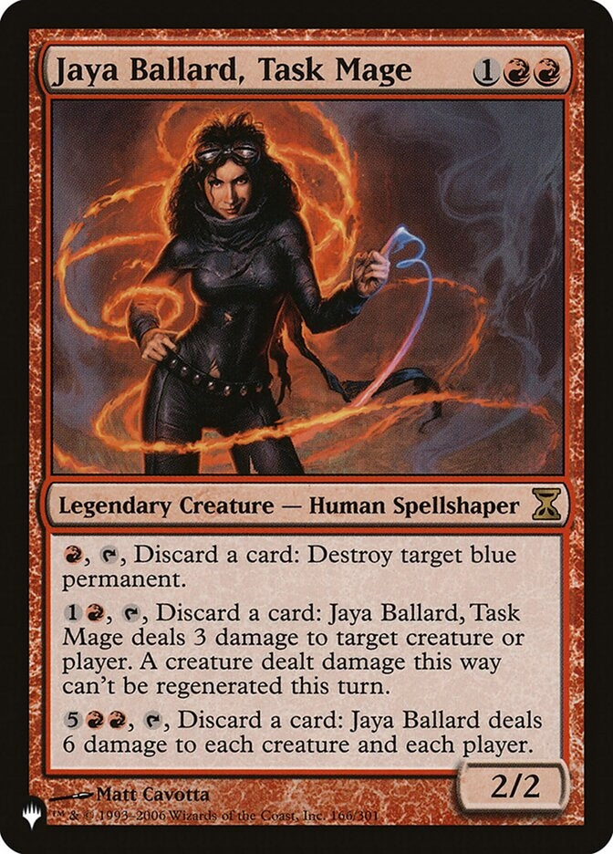 Jaya Ballard, Task Mage (TSP-R-LIST)